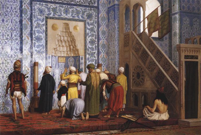 Jean - Leon Gerome The Blue Mosque France oil painting art